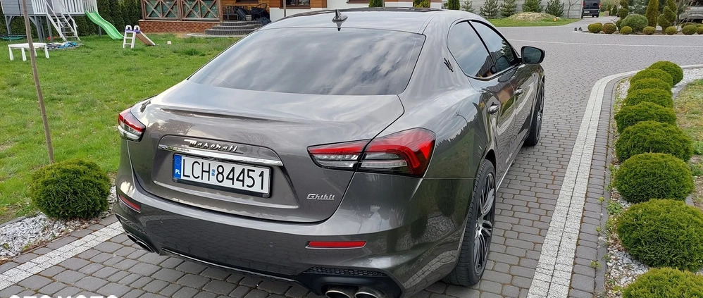 Maserati Ghibli cena 146999 przebieg: 110500, rok produkcji 2018 z Chełm małe 407